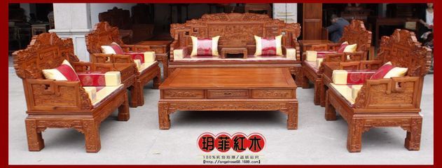 【【厂家直销】明清仿古红木家具锦锈中华沙发实木沙发非洲花梨】价格,厂家,图片,沙发,义乌市玥菲电子商务商行-